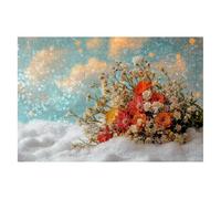 Puzzle 4000 Piezas Flor Puzzles Nieve Medidas 141x87cm Rompecabezas para Adultos Entretenimiento Creativo, Divertido Clásico Rompecabezas Juguetes Educativos Decor Regalos Originales para Mujer L-10