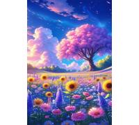 Puzzle 4000 Piezas Flores Girasol Rompecabezas Adultos Juguetes Educativos Rompecabezas Desafiante Juegos de Puzzle para Toda la Familia Puzzles 4000 Adultos 141 x 87 cm