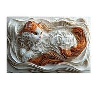 Puzzle 4000 Piezas Gato para Adultos, Puzzle 4000 piezasde Madera, Rompecabezas de Madera Adultos, Rompecabezas Desafiante para Toda la Familia, Regalos para Mujeres y Hombres, Tema: Abstracto D-32