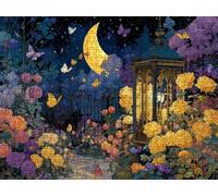 Puzzle 4000 Piezas, JardíN De La Luna Rompecabezas Adultos Puzzle, Desafiante Puzzles de Decoración Juego de, Entretenimiento Juego Educativo para Toda la Familia, para Regalo Decoración R7KH-964