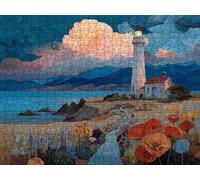 Puzzle 4000 Piezas, JardíN del Faro Rompecabezas Adultos Puzzle, Desafiante Puzzles de Decoración Juego de, Entretenimiento Juego Educativo para Toda la Familia, para Regalo Decoración R7KH-139