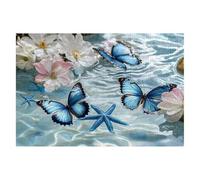 Puzzle 4000 Piezas Mariposa, Puzzle Flor, Rompecabezas Adultos Entretenimiento Creativo, Puzzles Madera con Caja Regalo, Clásico Rompecabezas Juguetes Educativos, Regalos Originales para Mujer -2217