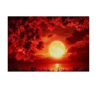 Puzzle 4000 Piezas Otoño, Rompecabezas Adultos Atardecer, Puzzles 4000 Piezas Adultos, Rompecabezas de Madera con Caja Regalo, Puzzles Clásico para Toda la Familia para Regalos, Decor Hogar -2022