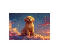 Puzzle 4000 Piezas Perro Puzzle 4000 Piezas Adultos Cielo Estrellado Educativo Rompecabezas Madera para Toda la Familia Junta, Puzzles para Reducir el Estrés y Regalo Mujer 90 x 140CM LZPT-00268