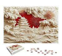 Puzzle 4000 Piezas, Puzzle Arquitectura con Caja Regalo, Fantasy Puzzles 4000 Piezas Adultos, Medidas: 140 x 87 cm, Rompecabezas Adultos de Madera, Rompecabezas Desafiante para Decoración Hogar, -5534