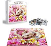 Puzzle 4000 Piezas, Puzzles Adultos, Flor Obra de Arte de Juego de Rompecabezas para Adultos, Serpiente Pasatiempo Creativo, Diversión, DIY para Decoración del Hogar 141x87cm H-322