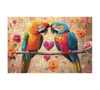 Puzzle 4000 Piezas, Rompecabezas Adultos Loro, Puzzles Adultos Corazón, Puzzle Madera Desafiante para Toda la Familia, Clásico Rompecabezas con Caja Regalo, Regalos Originales para Hombre, Decor -1645