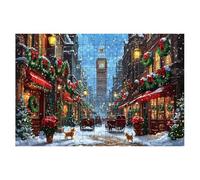 Puzzle 4000 Piezas, Rompecabezas Adultos Navidad, Puzzles Adultos Londres, Puzzle Madera Desafiante para Toda la Familia, Clásico Rompecabezas con Caja Regalo, Regalos Originales para Hombre -1653