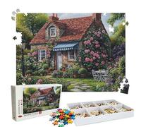 Puzzle 4000 Piezas | Rosa Cabina Puzzle 4000 Piezas Adultos | Encajan Perfectamente | sin Polvo | Rompecabezas Madera para Toda la Familia | Rompecabezas XL para Expertos | Regalo Mujer W3H-147