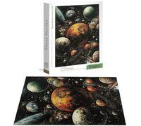 Puzzle 4000 Piezas Sueño, Puzzle Universo con Caja para Adultos, 141x87 cm, DIY 4000 Piezas Rompecabezas Madera para Adultos, Rompecabezas Desafiante para Decoracion Hogar y Pared, Regalo Mujer H-4374