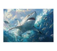Puzzle 4000 Piezas Tiburón, Puzzle Animal para Adultos, un Rompecabezas Desafiante para Adultos, Rompecabezas Madera para Toda la Familia, Puzzles con Caja para Decoracion Hogar, Regalo Mujer, -8956