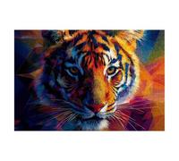 Puzzle 4000 Piezas Tigre Puzzles Abstracto Medidas 141x87cm Rompecabezas para Adultos Entretenimiento Creativo, Divertido Clásico Rompecabezas Juguetes Educativos Regalos Originales para Mujer K-03