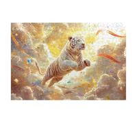 Puzzle 4000 Piezas Tigre, Rompecabezas Adultos Animales, Puzzles 4000 Piezas Adultos, Rompecabezas de Madera con Caja Regalo, Puzzles Clásico para Toda la Familia para Regalos, Decor Hogar -2206