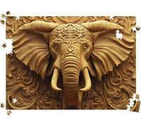 Puzzle 4000P Piezas, Juguetes 55.7 x 34.4 in, Elefante Estatua l0-78 | Rompecabezas Clásicos para Toda la Familia, Desafío Imposible, Regalo de Rompecabezas, Acertijos Inteligentes