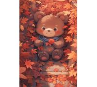 Puzzle 50 Piezas Adultos Animal Oso Hojas, Juego Educativo, Entretenimiento Creativo, Rompecabezas Difícil, Puzzle para Adultos 50 Piezas 35 x 25 cm