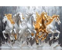 Puzzle 500 Pieces Cavallo Impossible Rompecabezas Juegos Casuales Puzzle de Madera Adultos para Adultos y niños a Partir de 14, Cultivar la Paciencia y la concentración, para Decoración del Hogar A-0