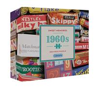 Gibsons Rompecabezas Sweet Memories of the 1960s – 500 piezas, caja de regalo, tablero 100% reciclado