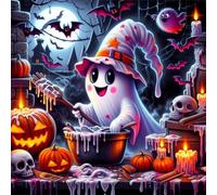 Puzzle 500 Piezas Adultos, Fantasma Castillo Rompecabezas Adultos, Desarrolla la Concentraciòn Mentàl y la Logica, Puzzles 500 Piezas 45x45 cm