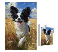 Puzzle 500 Piezas Adultos Perro & Granja, Rompecabezas con Letras Traseras y Póster, Pasatiempo Antiestrés, Decoración de Pared, Regalo Decorar Mujer Hombre 52 x 38 cm (14 Años +) P3#1028