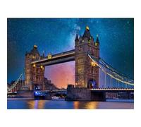 Puzzle 500 Piezas Adultos Puente Cielo Estrellado, Puzzle para Adulto, Juego Desafiante, Juguete Educativo, para desafiante Juego de Actividades Familiares Puzzles para Adultos 500 pcs 52 x 38 cm