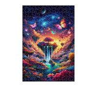 Puzzle 500 Piezas Fantasía Paisaje Juego Educativo, Imposible Difícil Desafiante para Toda La Familia, Puzzle Adultos 500 Piezas 52x38 cm