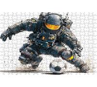 Puzzle 500 Piezas FúTbol Americano, Puzzle 500 Piezas Adulto Astronauta, Rompecabezas de Madera para Adultos 40x55cm, Puzzles para Toda la Familia Cuadros Decoracion Salon Modernos Regalo RXPT-4214
