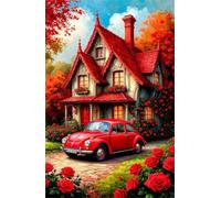 Puzzle 500 Piezas Paisaje Pastoral Puzzle, Desarrolla la Logica y la Observaciòn, Ejercita Paciencia Puzzles Adultos 500 Piezas 52 x 38 cm