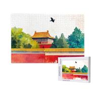 Puzzle 500 Piezas Paisaje Puzzle Adultos,Arquitectura Rompecabezas,DIY Juegos de Rompecabezas para Toda la Familia,Pasatiempo Creativo Adultos,Regalos Originales para Mujer,Home Decor,52x38cm,p939t