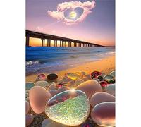 Puzzle 500 Piezas, Rompecabezas para Adultos, Puzzle 500 Piezas DIY, Juego de Habilidad para Toda la Familia, Puzle para Decoración del Hogar (Paisaje del Puente del Amor)