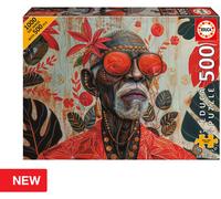 Educa - Puzzle de 500 Piezas para Adultos | Guardián de los Trópicos. Incluye Pegamento Fix Puzzle. Medidas: 68 x 48 cm. A Partir de 11 años (20238)