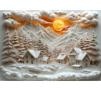 Puzzle 5000 Piezas Adultos Historietas Puzle Imposible White Arte Jigsaw Puzzles Educa de Rompecabezas y Juego Familiar para Adultos y Adolescente a Partir de 14 Años Entretenimiento Regalos P-396
