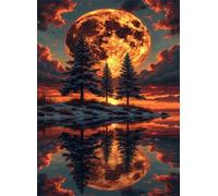 Puzzle 5000 Piezas Adultos Lago Árbol Espacial Rompecabezas Adultos Entretenimento Juegos Desafiantes EduGatosivos Rompecabezas Imposible Puzzle Adulto 5000 Piezas 156 x 105 cm