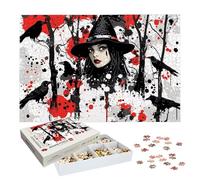 Puzzle 5000 Piezas Adultos, Puzzle Bruja con Exquisita Caja de Embalaje, 5000 Piezas Rompecabezas Desafiante para Adultos, Rompecabezas Halloween para Toda la Familia, Regalo Mujer y Hombres, -8532