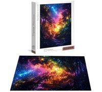 Puzzle 5000 Piezas Adultos, Puzzle Cielo Estrellado con Exquisita Caja de Embalaje, Medidas: 156 x 105 cm, Rompecabezas Bosque para Toda la Familia, Rompecabezas Desafiante para Decoracion B-5993