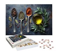 Puzzle 5000 Piezas Adultos, Puzzle Cocina con Exquisita Caja de Embalaje, 5000 Piezas Rompecabezas Desafiante para Adultos, Rompecabezas Condimento para Toda la Familia, Regalo Mujer y Hombres, -8706