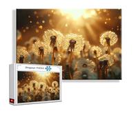 Puzzle 5000 Piezas Adultos, Puzzle Diente de león XXL 156 x 105 cm, Paisaje Rompecabezas Adultos Desafiantes Imposible, DIY Jigsaw Arte Ivertido Juego Familiar Decorar Paredes, Regalos de Pascua B-9