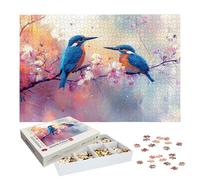 Puzzle 5000 Piezas Adultos, Puzzle Flor con Exquisita Caja de Embalaje, 5000 Piezas Rompecabezas Desafiante para Adultos, Rompecabezas Pájaro para Toda la Familia, Regalo Mujer, Regalo Hombres, -8874