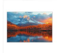 Puzzle 5000 Piezas Adultos Puzzle Montaña Paisaje Rompecabezas Adultos XXL 156 x 105cm, Impossible Rompecabezas, Jigsaw Arte Juego Educa Familiar Aliviar El Estrés, Regalos para Hombres y Mujeres G-5