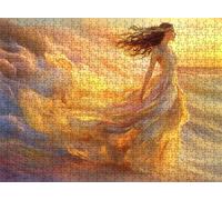 Puzzle 5000 Piezas Adultos, Rompecabezas de Madera 156 x 105 cm Gran Detalle y Colores Vivos - Un Desafío Divertido para Familia y Amigos, Actividad Creativa y Regalo Educativo, Mujer sueño f0-819