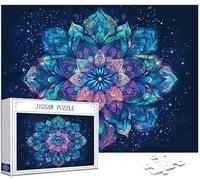 Puzzle 5000 Piezas Adultos, Sueño Puzzle Mandala Patrón Diseño, 156x105cm Gran Formato HD Color Jigsaw Adultos, DIY Artesanía con Embalaje de Caja de Regalo, Home Room Wall Decor Regalo Mujer,Model185