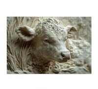 Puzzle 5000 Piezas Animal para Adultos, Puzzle 5000 piezasde Madera, DIY Rompecabezas de Madera Adultos, Rompecabezas Desafiante para Toda la Familia, Regalos para Mujeres y Hombres, Tema: Buey P-36