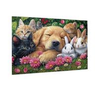 Puzzle 5000 Piezas Animal Puzzle Interesante Rompecabezas DIY con Caja de Regalo,Pasatiempo Creativo,Regalos Originales para Mujer,Juego Familiar Actividades, Wall Decoration 105 x 156 cm -216Y