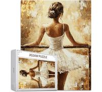 Puzzle 5000 Piezas Bailarina de Ballet Rompecabezas para Adultos, un Rompecabezas Desafiante, Juegos de Puzzle para Toda la Familia, Letras en la Parte Posterior, Regalos Navidad 2025 Mujer H-3689
