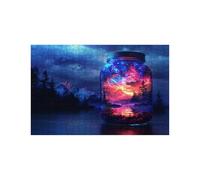 Puzzle 5000 Piezas, Cielo estrellado Puzzle 5000 Piezas Madera 105x160 Cm con Caja de Papel de Colores y Bolsa de Malla Portátil, Rompecabezas Dreamyy para Primavera Decoracion Pared Regalo LZPT-03282