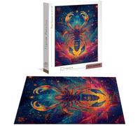 Puzzle 5000 Piezas Cielo Estrellado Rompecabezas para Adultos, un Rompecabezas Desafiante, Juegos de Puzzle para Toda la Familia, Letras en la Parte Posterior, Decoración del Hogar Escorpión B-7415