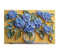 Puzzle 5000 Piezas Flor, Puzzle Abstracto con Caja Regalo Adultos, DIY 5000 Piezas Rompecabezas de Madera para Adultos, Rompecabezas Desafiante para Decoración del Hogar y Paredes, Regalo Mujer, A-83