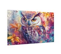 Puzzle 5000 Piezas Flor Puzzle Búho Rompecabezas DIY con Caja de Regalo,Pasatiempo Creativo,Regalos Originales para Mujer,Juego Familiar Actividades Creativas para Wall Decoration 105 x 156 cm -600Y