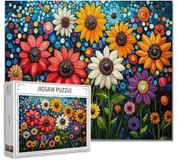 Puzzle 5000 Piezas flor Puzzle Imposible Rompecabezas Pieza de Madera Jigsaw Arte Una Gran Herramienta de MeditacióN Y Aliviador del EstréS Uegos de Rompecabezas para Toda La Familia 105.5X156.5cm M-1