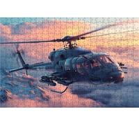 Puzzle 5000 Piezas HelicóPtero, Puzzle 5000 Piezas Adulto MontañA Nevada, Rompecabezas de Madera para Adultos 105 x 160 cm, Puzzles para Toda la Familia Cuadros Decoracion Salon Modernos RXPT-7006
