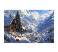 Puzzle 5000 Piezas Invierno para Adultos, Puzzle 5000 piezasde Madera, Rompecabezas de Madera Adultos, Rompecabezas Desafiante para Toda la Familia, Regalos para Mujeres y Hombres, Tema: Paisaje H-12
